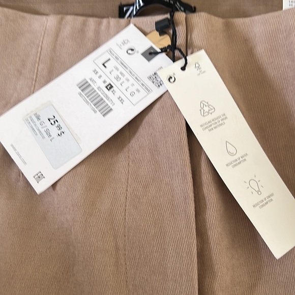 Golden button soft legging in sand Color - Picture 4 of 4